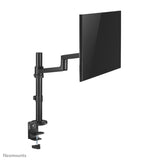 Neomounts ds60-425bl1 desk-mount, 1x 27 inch, 8 kg, tilt rotate swivel, 100x100 mm, black