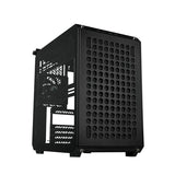 Cooler master q500-kgnn-s00 qube 500 flatpack, atx, midi tower, glass window, usb 3.2 type-c, black
