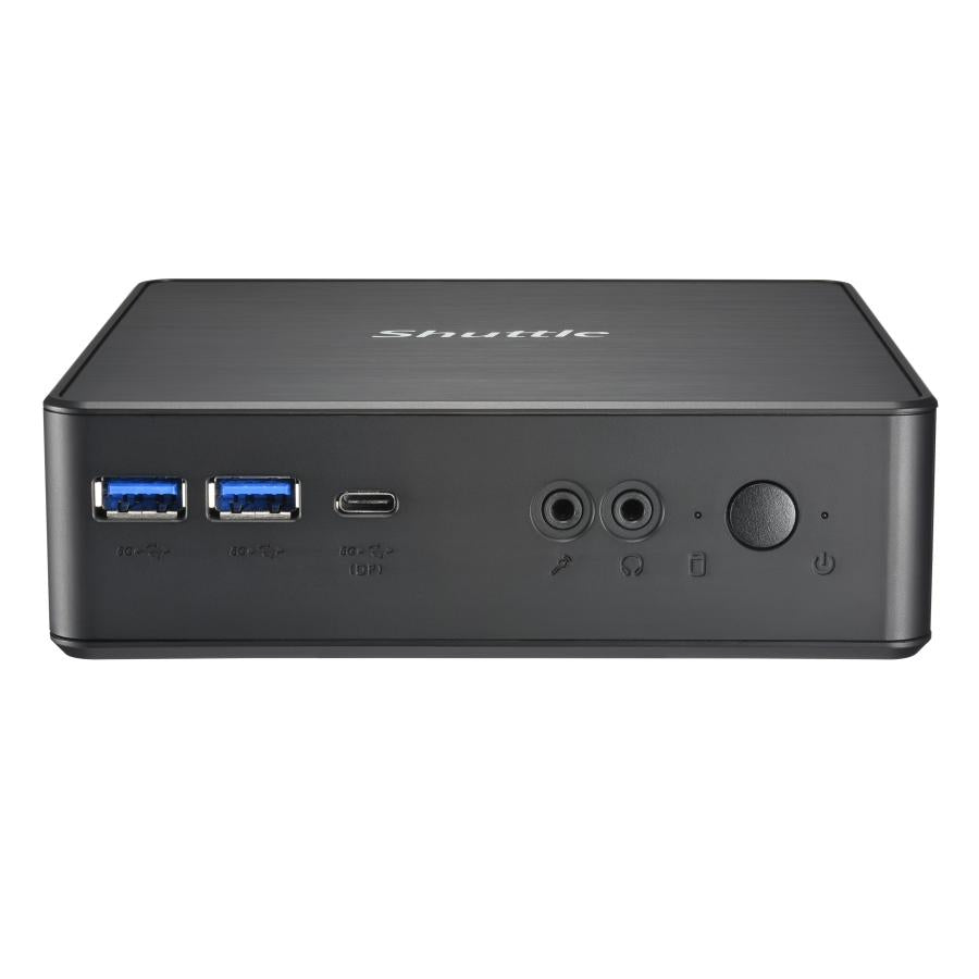 Shuttle nc40u5 xpc nano mini pc barebone, intel core i5-1235u, 6x usb3.2, 2x m.2, lan, 24 7, 65w