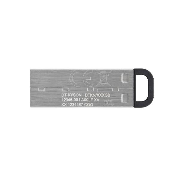 Kingston DTKN 256GB DataTraveler Kyson USB Flash Drive, 256 GB, USB 3.2 Tipo-A, 200 60 MB S, Silver