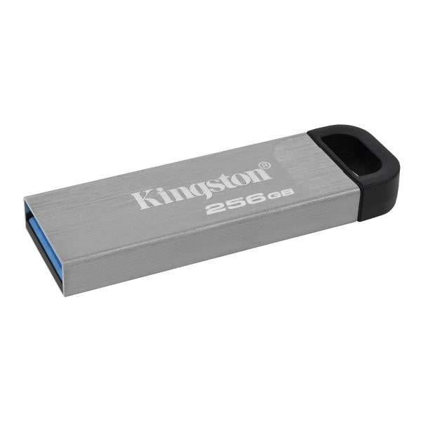 Kingson DTKN 256GB Datatravaller Kyson USB Flash Drive, 256 GB, USB 3.2 Typ-A, 200 60 MB S, Silm sil