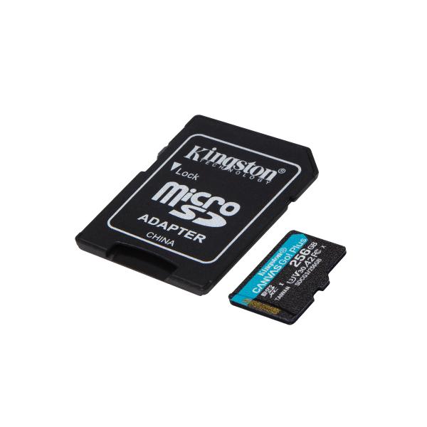 Kingston Canvas Go! Plus microsdxc 256 Go