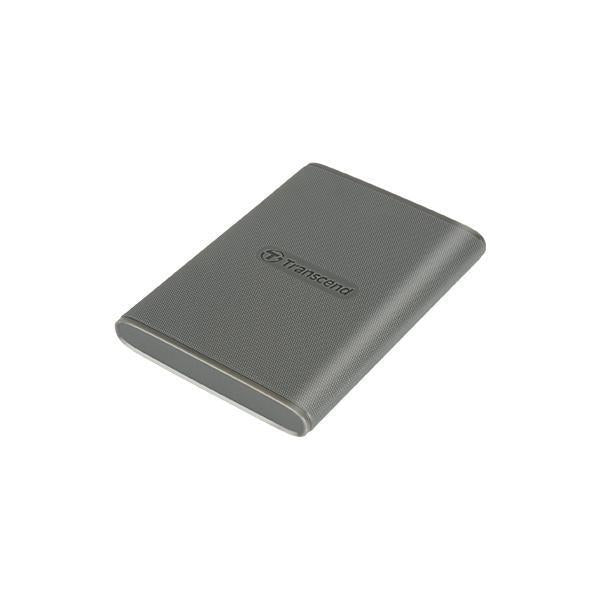 Transcend transcend ts4tesd360c esd360c external ssd, 4tb, usb type-c 20 gbps, 1050 950 mb s 3d nand, gray