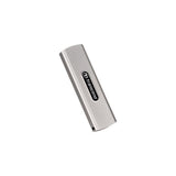 Transcend transcend ts1tesd320a esd320a external ssd, 1 tb, usb 10gbps, type-a, 1050 950 mb s, silver