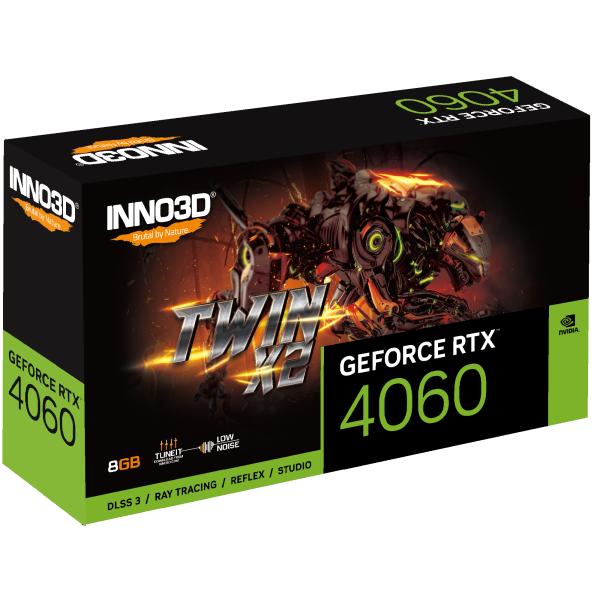 Inno3D GeForce RTX 4060 Twin X2