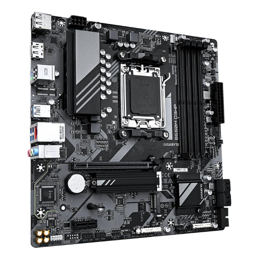 Gigabyte gigabyte b650m d3hp b650m d3hp, amd am5, ryzen 7000, ddr5 7600 mhz, pcie 4.0, 2.5gbe lan