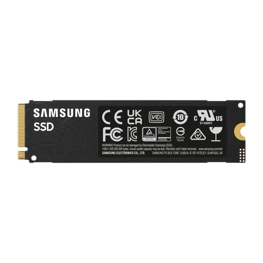 Samsung MZ-V9S1T0BW 990 Evo Plus SSD, 1 TB, M.2, PCIE 4.0, 7150 MB S, 1350000 IOPS, črna