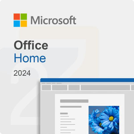 Microsoft microsft ep2-06798 office home 2024 esd, sin medios, 1 usuario, eurozona