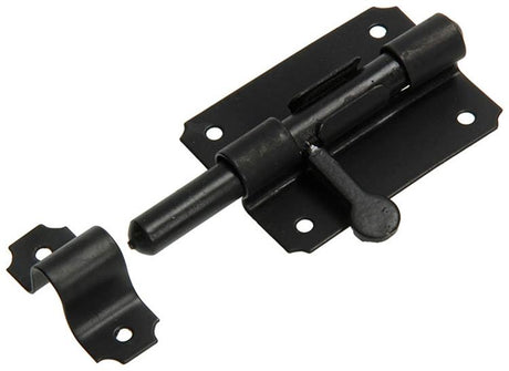Mack 1013730 - 1 box latch black cata. 80mm | 5 pieces