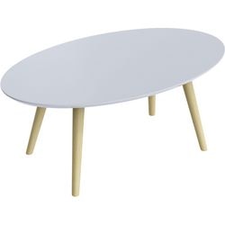 Reception desk paperflow scandi lacquered mdf white