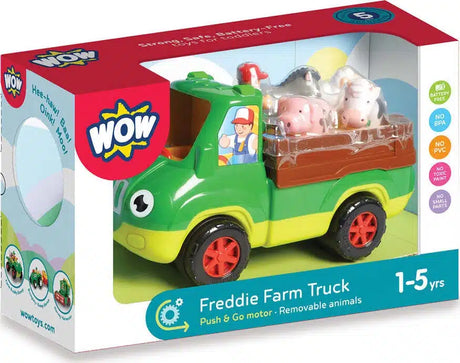 Wow toys toy vehicle truck freddie
