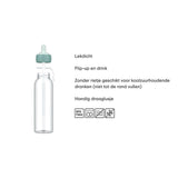 Mepal vattenflaska uppfällbar 500ml kall blå