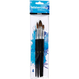 Creativ company watercolor brushes - 4 pcs.