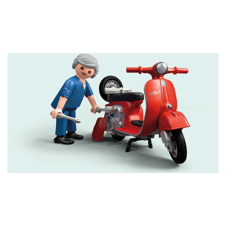 Garaż Playmobil Vespa z lat 60. - 71621