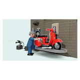 Playmobil 60s workshop with Vespa