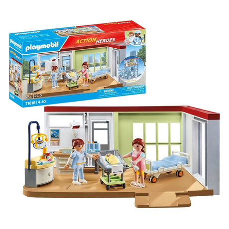 Playmobil akcijski junaki porodnišnica - 71617