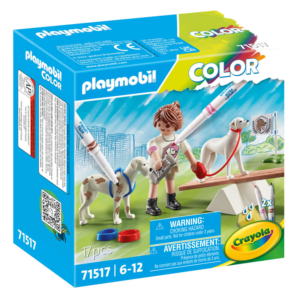 Barvno šolanje psov Playmobil - 71517