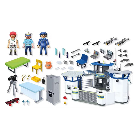 Centre de commandement de la police d'action de la ville Playmobil - 71874