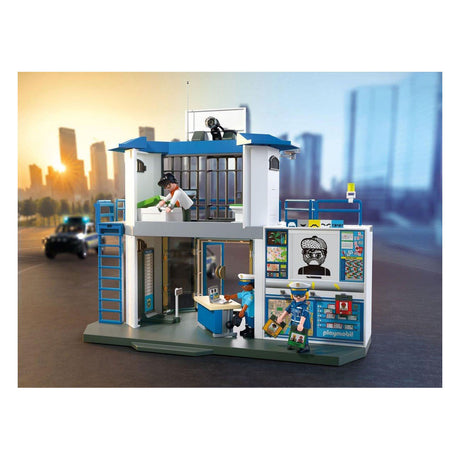 Commissariat de police Playmobil City Action avec salle d'examen - 71875