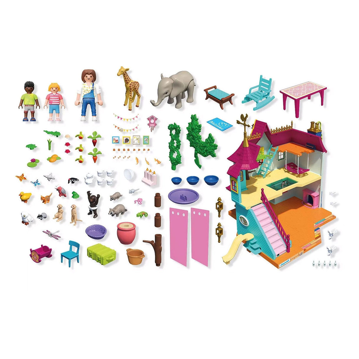Playmobil 71852 lively animal house