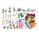 Playmobil 71852 lively animal house