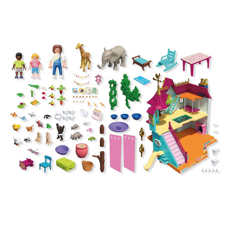Playmobil dyrevenner livlig dyrehus - 71853