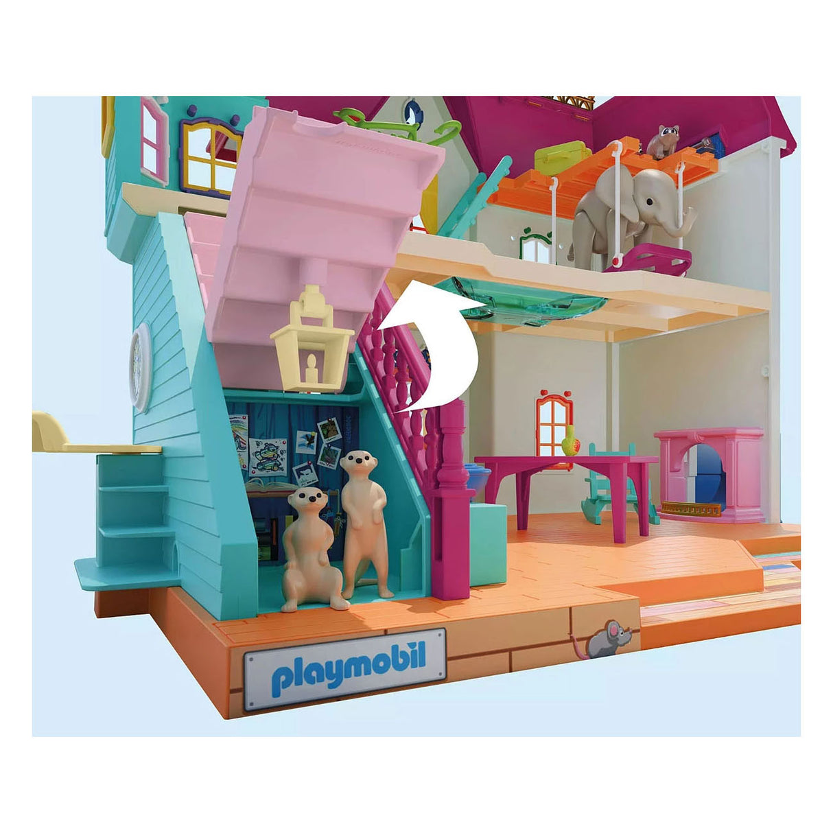 Playmobil 71852 lively animal house