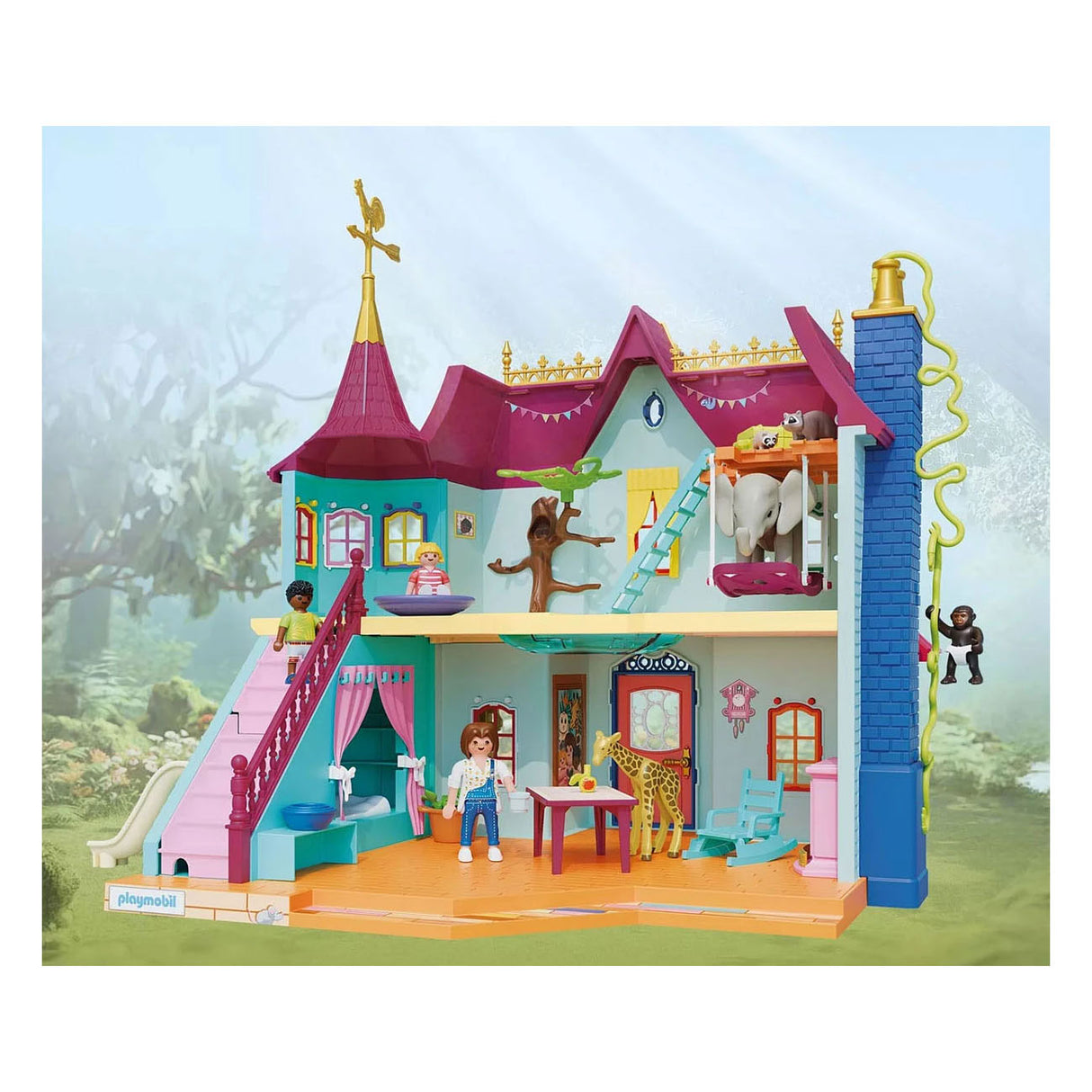 Playmobil 71852 lively animal house