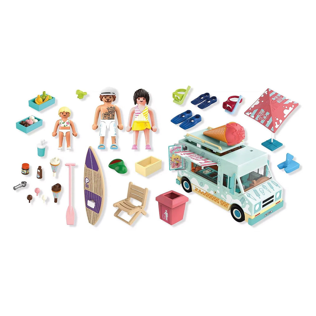 Playmobil 71904 Eiswagen mit Surfshop