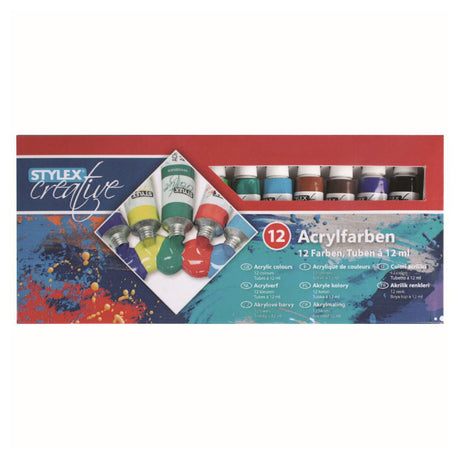 Stylex Stylex Acrylverf 12ml 12 Tubes