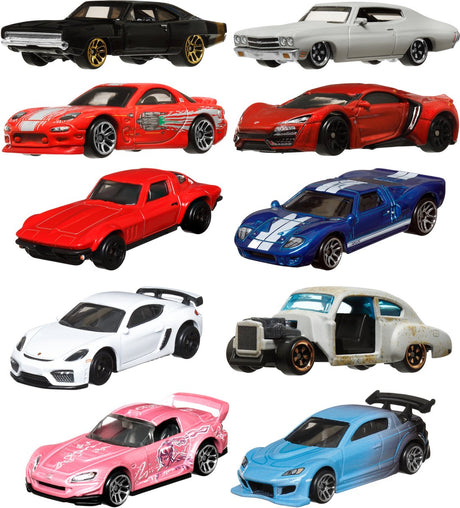 Samochody Hot Wheels - szybcy wściekli - verrassingsitem - 1 stuk