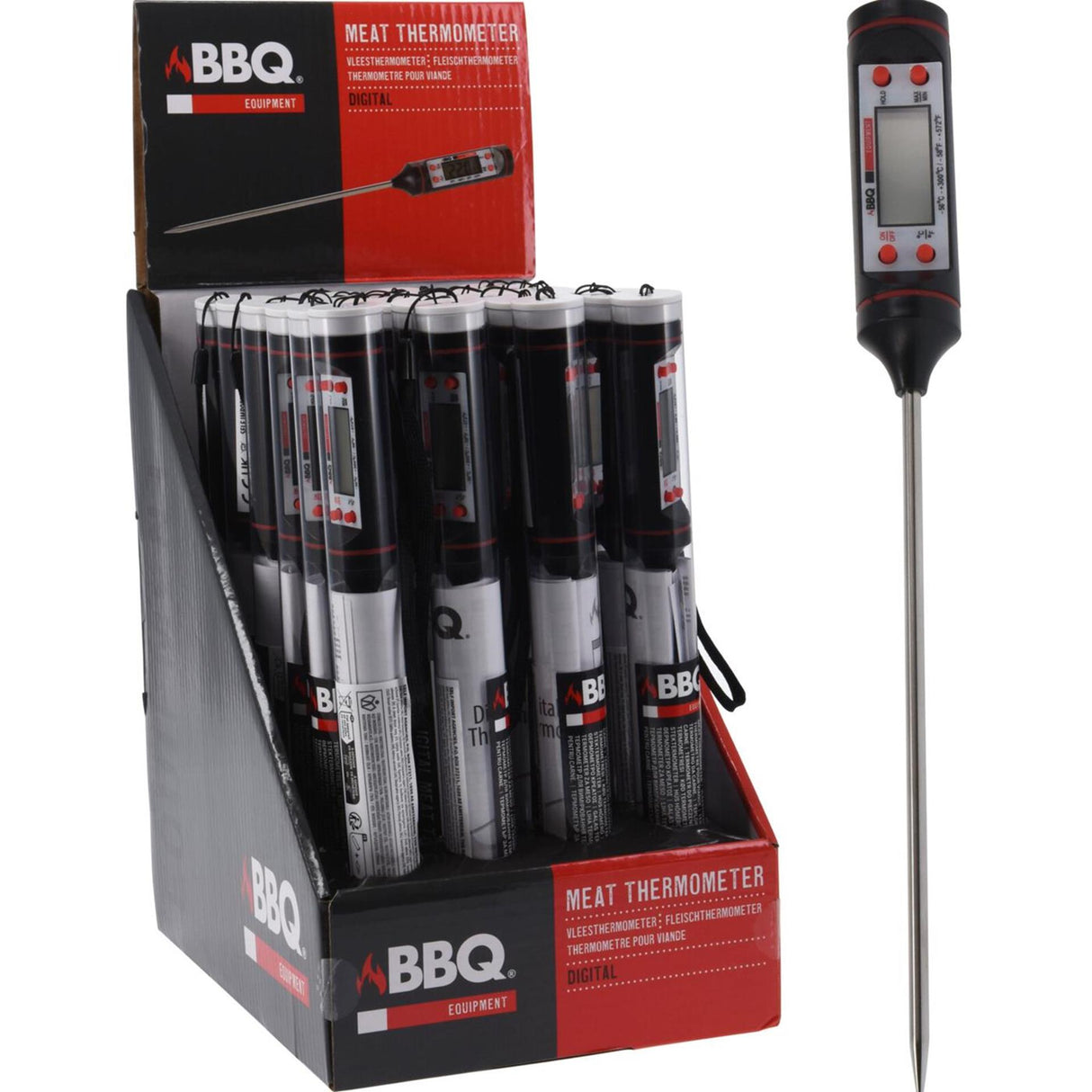 BBQ kötttermometer digital b o