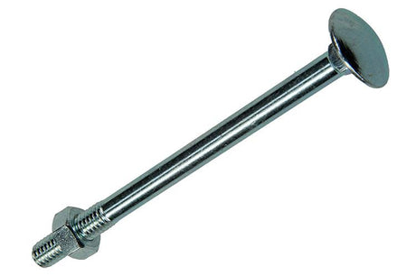 Mack 1017574 - coach screw + nut steel galvanized4 pcs m6 x 80 mm | 5 pieces