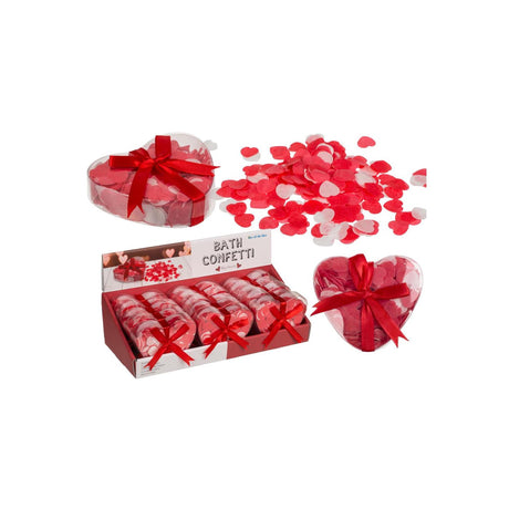 Out of the blue hearts bath confetti in gift box 20 grams