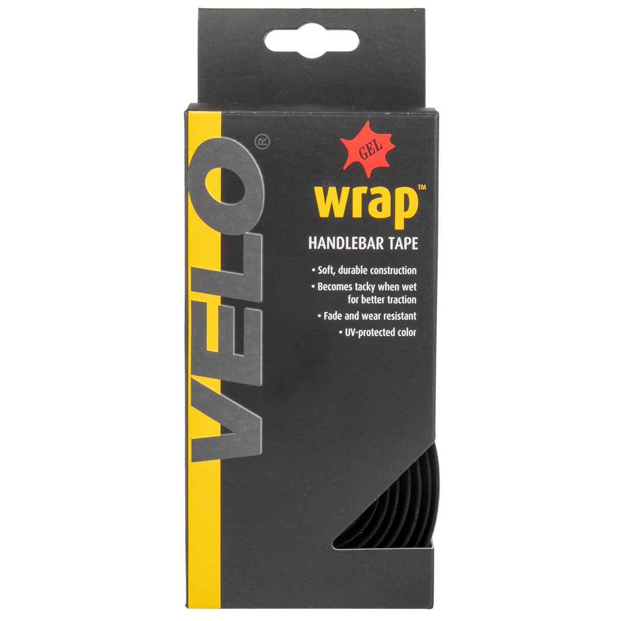 Velo Strve Lint Gel Cork Grip 2x1600 2x85 mm noir