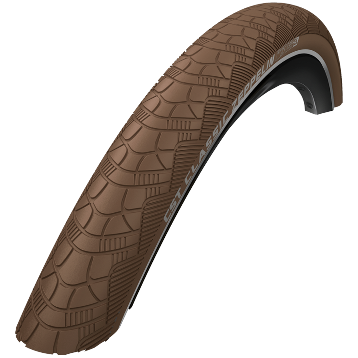 Cst guma zeppelin 26 x 1,75'' 47-559 - rjava z odsevom