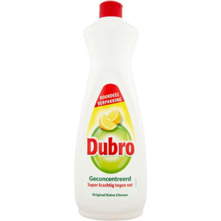 Dubro dishwashing liquid extra lemon | 4 pieces