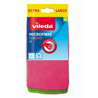 Pano microfibra Vileda cores xl 2 peças | 5 peças