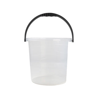 Transparenter Eimer 10 Liter | 3 Stück
