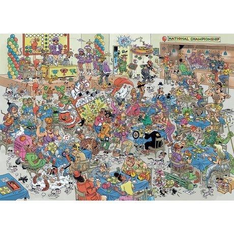 Puzzle Jana van Haasterena - nk człowieku, nie denerwuj się, 1000 elementów.
