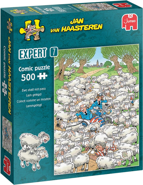 Jan van Haasteren пъзел експерт 7 - парализиран, 500 бр.
