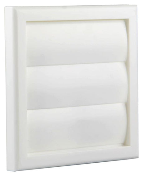 Renson 1006372 - dampkaprooster opbouw 733 pvc ral 9010 154x154mm | 2 stuks