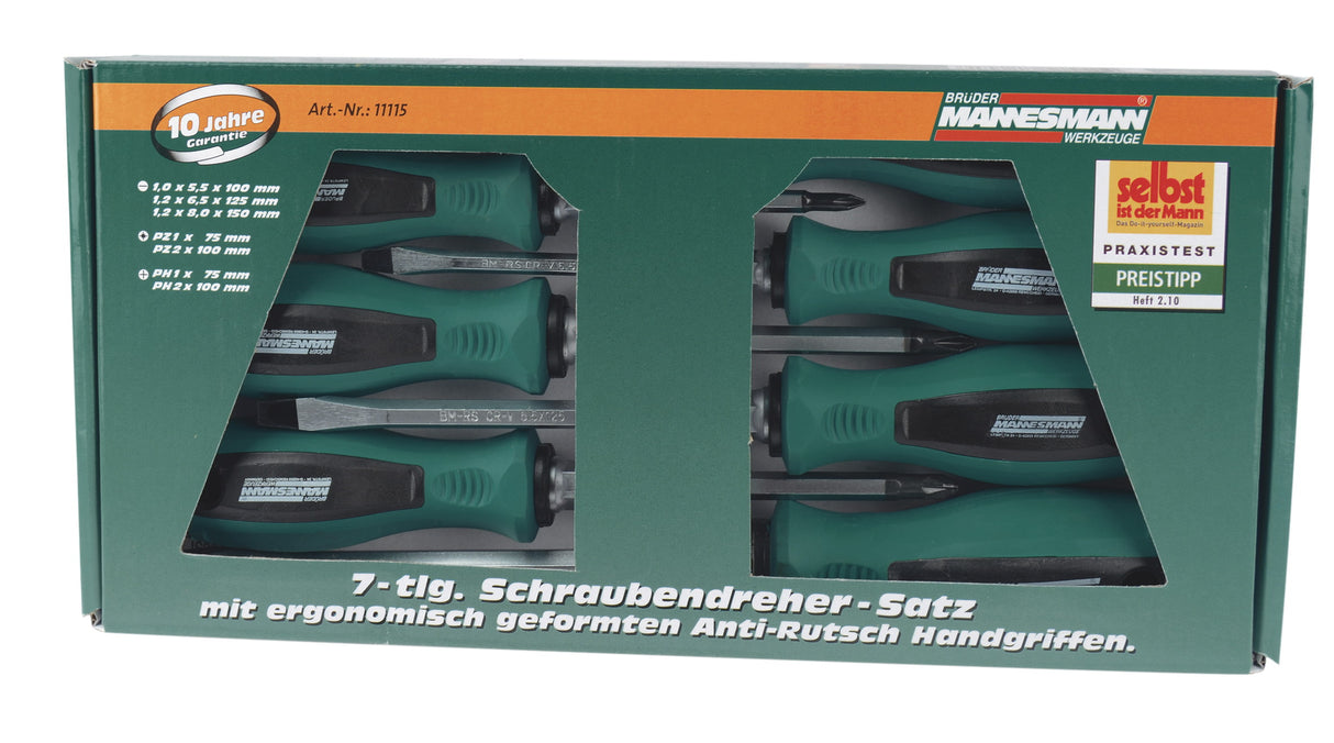 Sada šroubováků Brüder mannesmann 7 kusů (hobby) - 11115