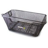 Basil Capri Flex bicycle basket on the back black