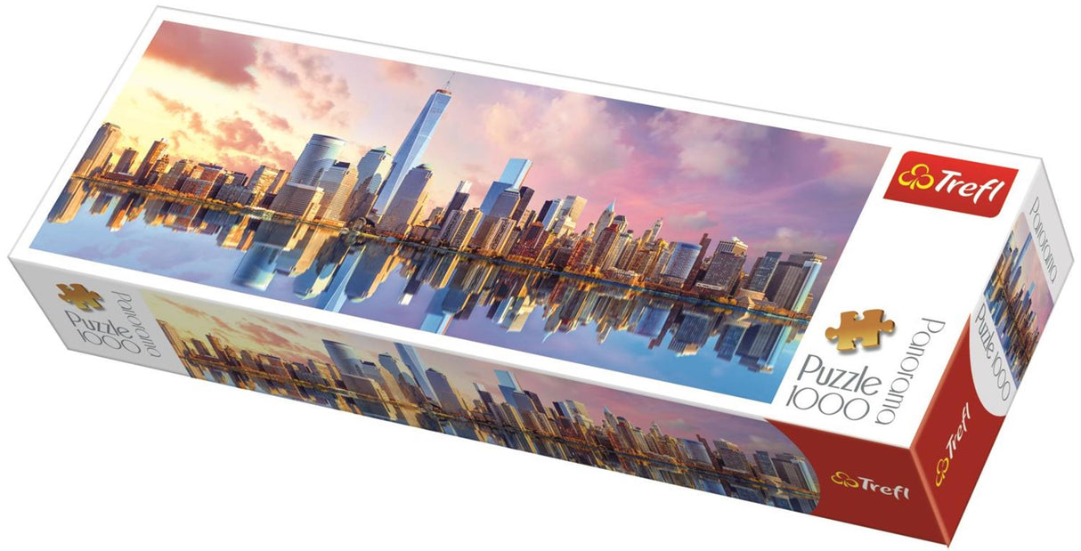 Puzzel 1000 Stéck Panorama - Manhattan