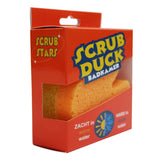 Sponge scrub duck bathroom