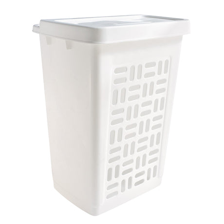 Sunware základní prádelní box 60 litrů bílý plast 44,5x33x60cm