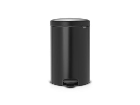 Poubelle Brabantia newicon - 20 litres - noir mat