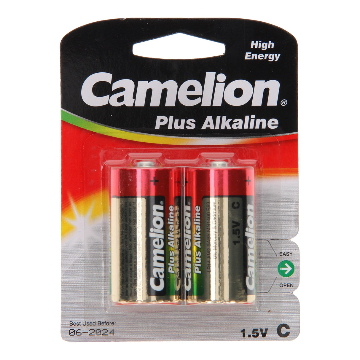 Battery Sales Europe Plus battery Alkaline C LR14, 2st.