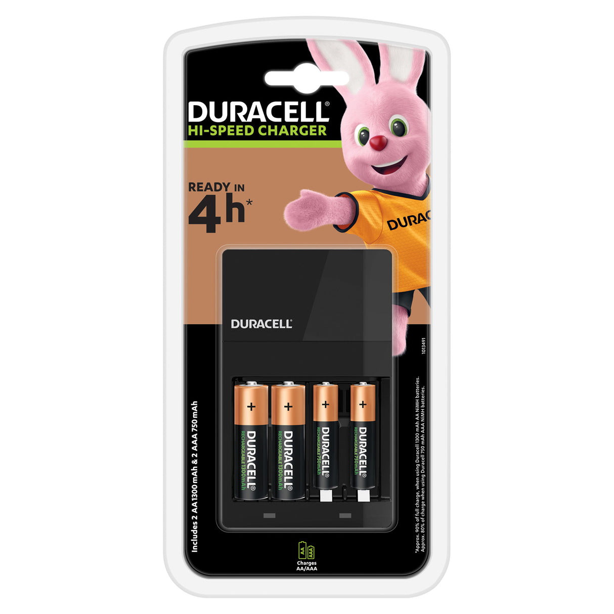 Batteri Sales Europe Duracell Charger Charger CEF14 inkl.